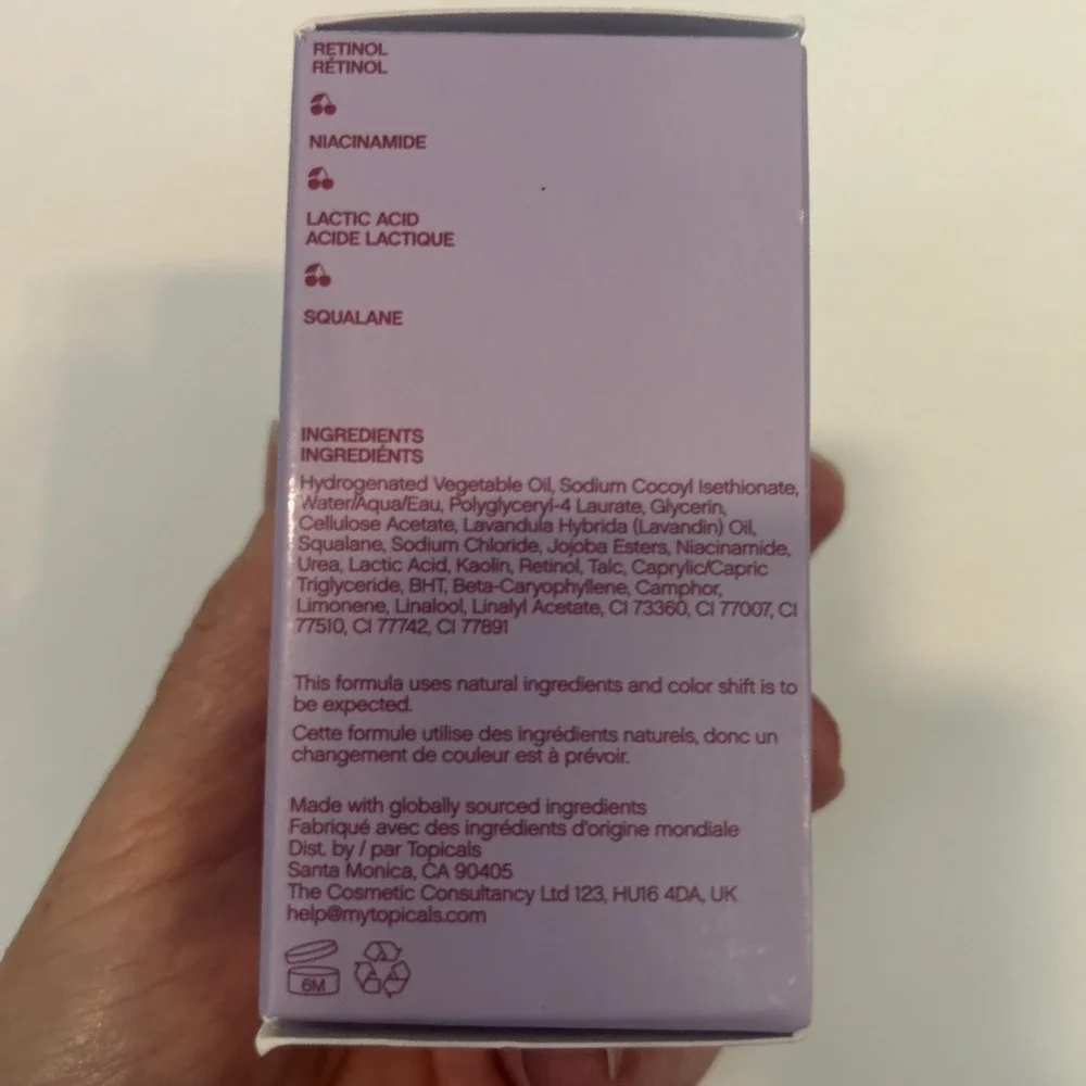 Topicals Slather  Bar ( 2 Bars) NIB Full Size Exfoliating/Smoothing.